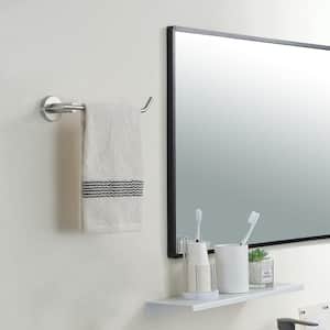 Bathroom 9 in. Wall Mounted Towel Bar Stainless Steel Towel Ring Hand Towel Holder in Brushed Nickel
