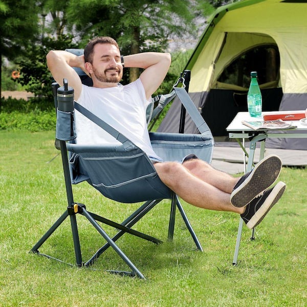 2.25 ft. Hammock Camping Chair w/Adjustable Backrest, Heavy Duty