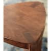 Signature DESIGN BY ASHLEY Brynnleigh 15.38 in. Medium Brown Triangle Wood Nesting End Table (Set of 2) A4000607
