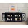 Martin Svensson Blue Glass TV Stand for 65" TVs