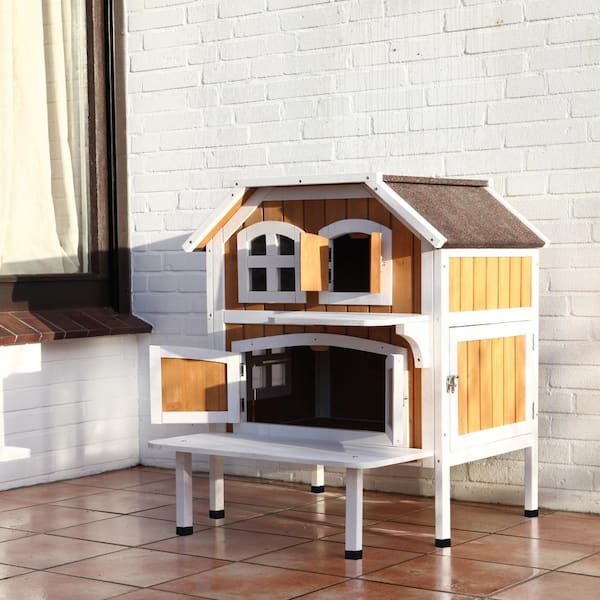 Trixie trixie insulated outdoor pet house, foldable, waterproof material,  for small dogs and cats, great for feral cats