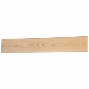 Natural Maple 0.5 ft. x 3 ft. Glue up Foam Wood Ceiling Tiles Planks (19.5 sq. ft./case)