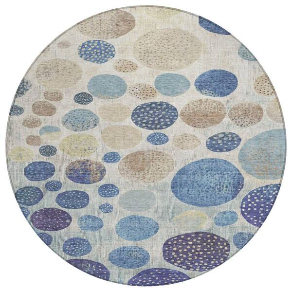 Best Machine Washable Rugs Round Addison Rugs Chantille Machine Washable Indoor/Outdoor Abstract ACN1952 ...