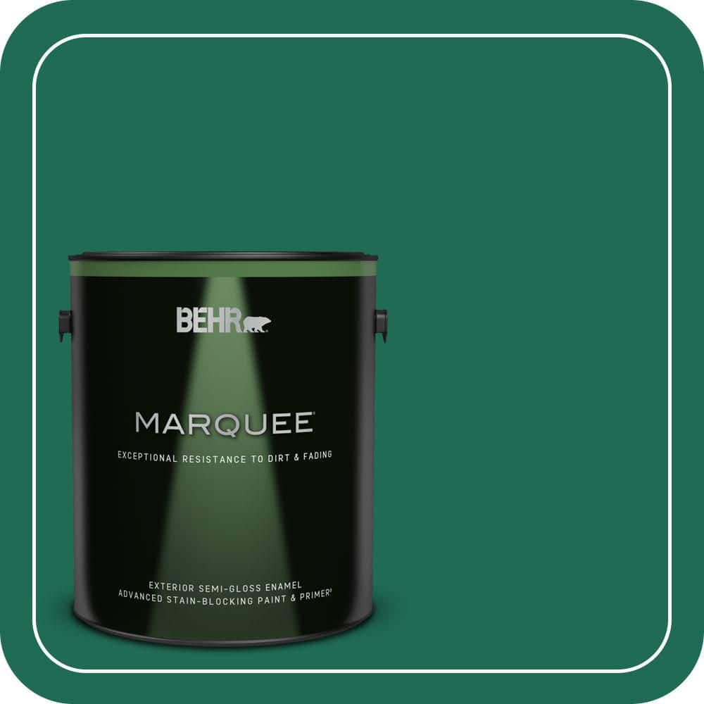 1 gal. #P430-7 Sparkling Emerald Semi-Gloss Enamel Exterior Paint & Primer price history on PriceWatchPro