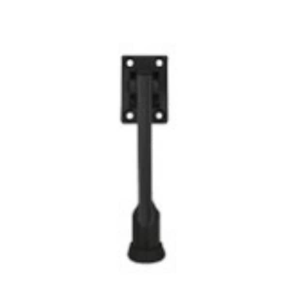 Taco 4 in. Zinc Alloy Door Holder in Black