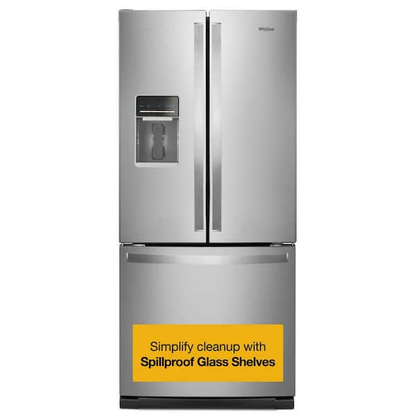 19.7 cu. ft. French Door Refrigerator in Fingerprint Resistant Stainless Steel