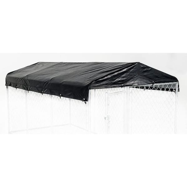Large 5ft. X 15ft. - All Season Waterproof COVER for Lucky Dog Outdoor Kennels and Pens - Kennel NOT INCLUDED