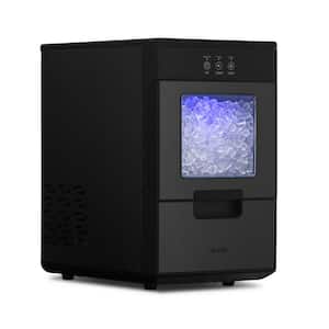 44 lbs. Portable Nugget Ice Maker in Black