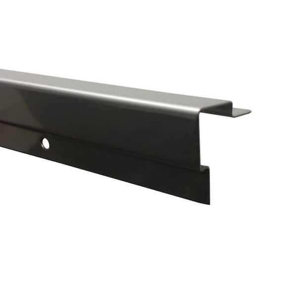 Unbranded 48 in. Standard Stair Nosing in Stainless Steel