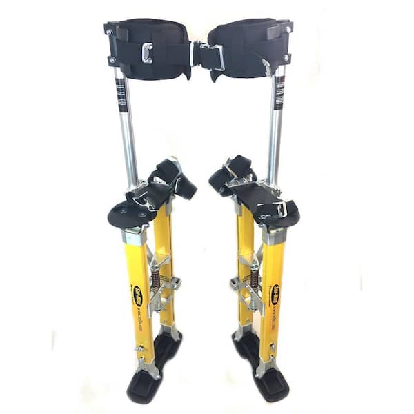 Unbranded SurPro 18 in. to 30 in. Adjustable Height Single Support Legs Magnesium Drywall Stilts