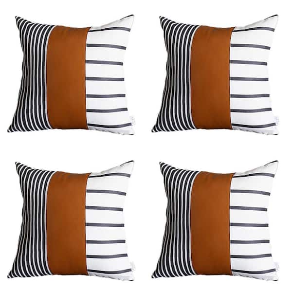 Set of 4 Pillow Covers Handwoven Boho Decorative Throw Pillows Modern Throw  Pillow, Boho Pillow, Cushions, 18X18 20X20 22X22 24X24 