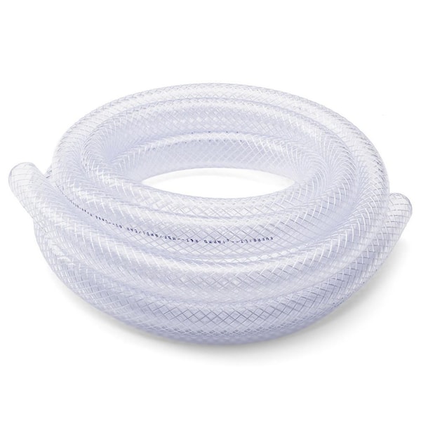 7/8 in. O. D. x 5/8 in. I. D. x 10 ft. PVC Braided Vinyl Tube