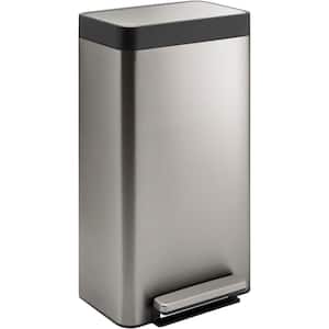 8 Gal. Loft Stainless Steel Trash Can