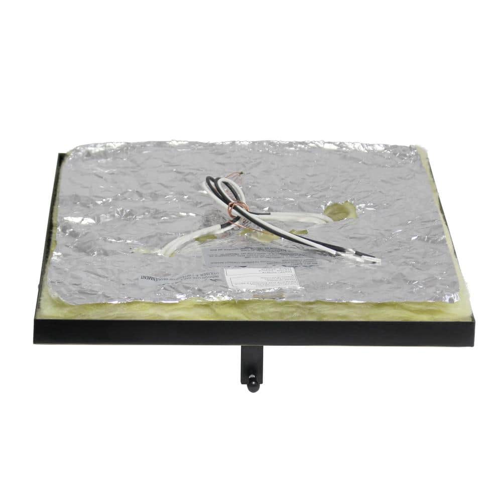 Elipse 12" Crystal and Bronze Elegant Flushmount Light