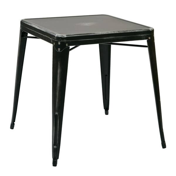 OSP Home Furnishings Bristow Antique Black End/Side Table