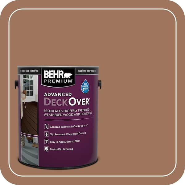 1 gal. #SC-152 Red Cedar Smooth Solid Color Exterior Wood and Concrete Coating