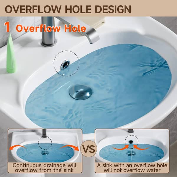 ホワイトフレア　ダイケンキ　ar 20枚セット　まとめ売り　a779 Jasmie 20 in. W x 17 in. D Pedestal Bathroom Sink Combo