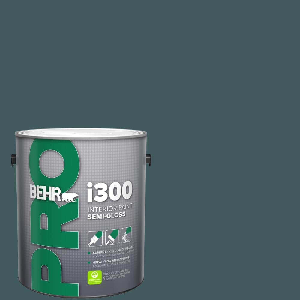1 gal. #510F-7 Teal Forest Semi-Gloss Interior Paint price history on PriceWatchPro