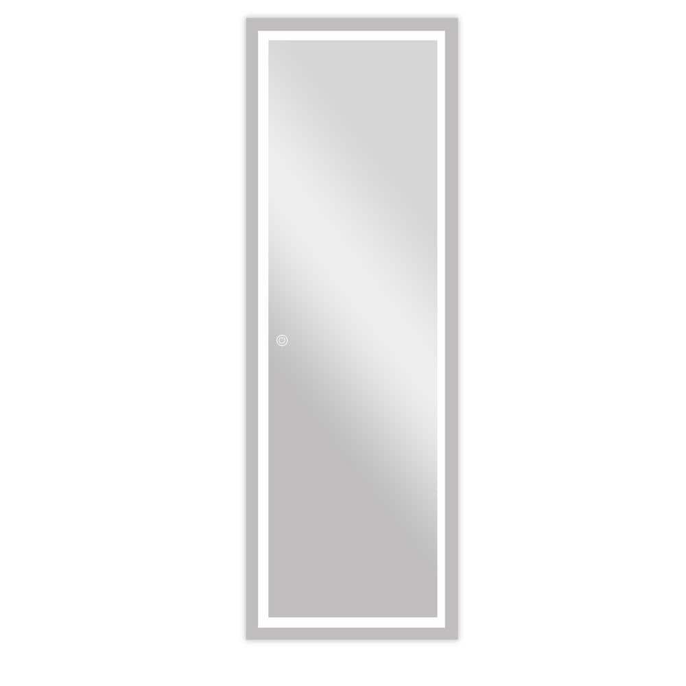 22 in. W x 65 in. H Rectangular Frameless Anti-Fog, LED Wall Mount Bathroom