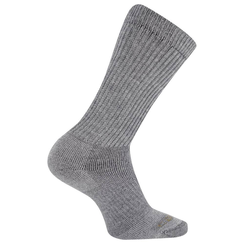 Carhartt Men's 10-13 Gray Comfort Stretch Sock (1-Pack)-CHMA0084C1ULGRA ...