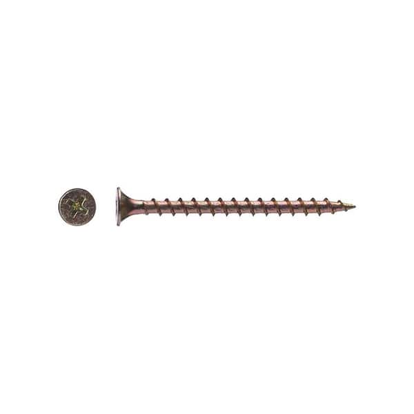 Phillips Bugle Head 6x 3/4"Yellow Zinc Coarse outdoor Wood Screw/ drywall,200pcs 