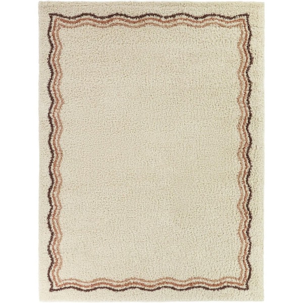 Ashbery Red/Pink 5 ft. x 7 ft. Area Rug