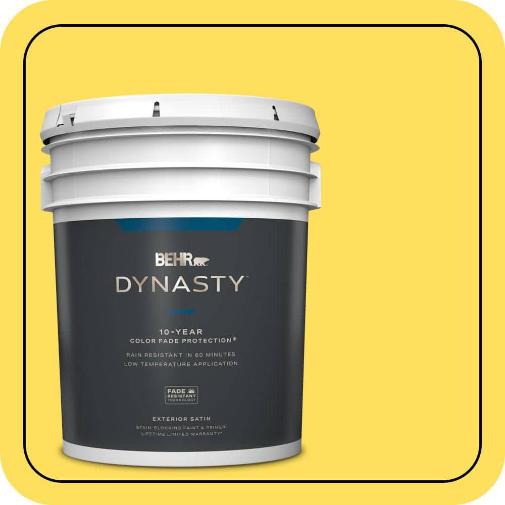 5 gal. #380B-5 Neon Light Satin Enamel Exterior Stain-Blocking Paint & Primer price history on PriceWatchPro