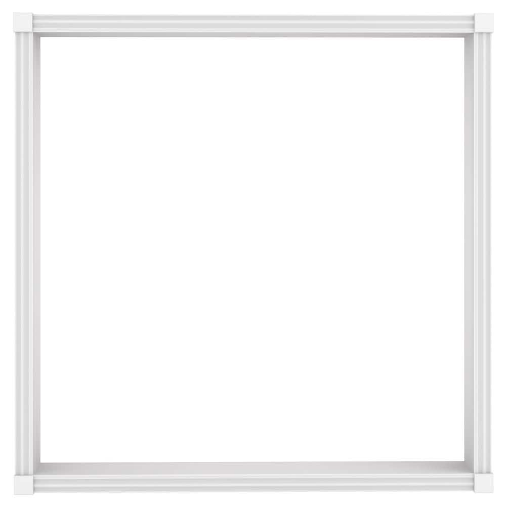 American Standard 4-piece Glue-Up Window Trim Kit in Dove White HD8024 ...