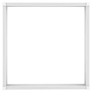 4-piece Glue-Up Window Trim Kit in Dove White