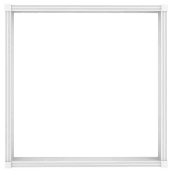 American Standard 4-piece Glue-Up Window Trim Kit in Dove White