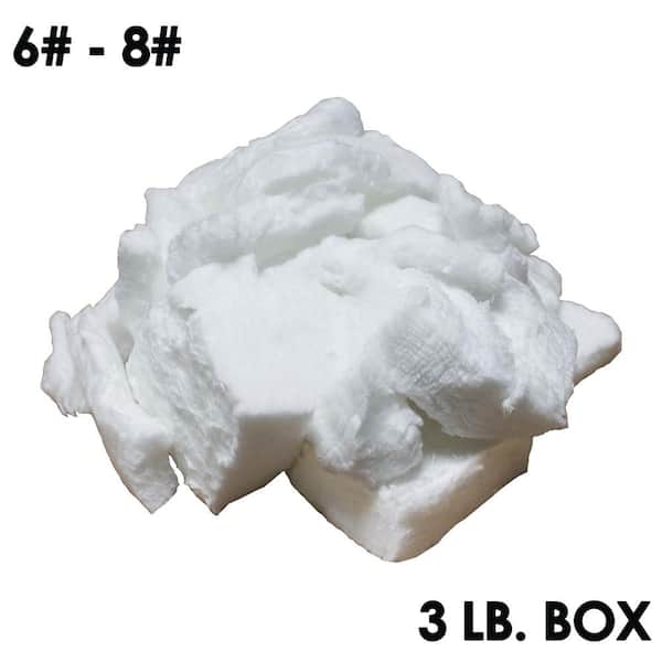 UniTherm Ceramic Bulk Fiber (6-8# Densities 2300°F) 14 in. L x 14 in. W x 6 in. H, 3 in. R-6.81) Chimney/Furnace Insulation