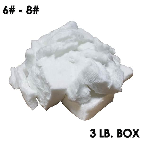 UniTherm Ceramic Bulk Fiber (6-8# Densities 2300°F) 14 in. L x 14 in. W x 6  in. H, 3 in. R-6.81) Chimney/Furnace Insulation BF-6-8-3 - The Home Depot