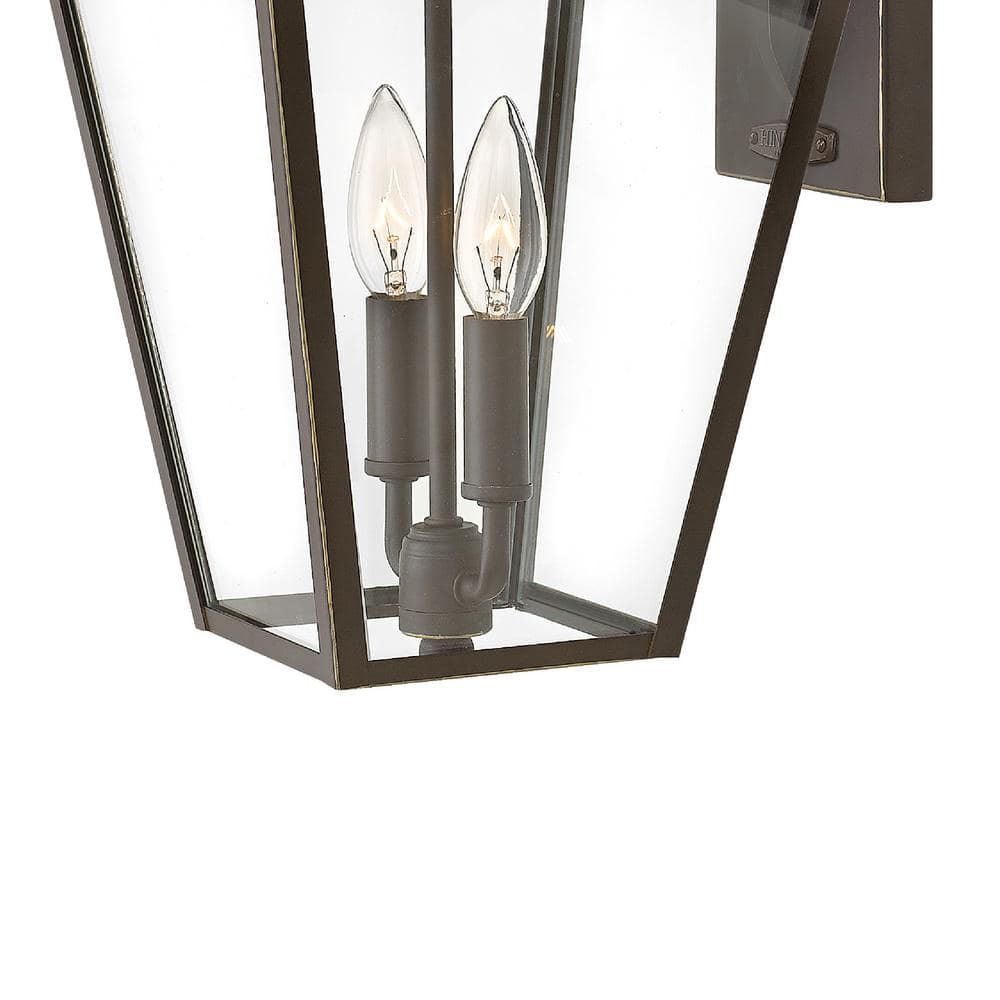 Alford Place Classic Oil Rubbed Bronze 2-Light Outdoor Wall Sconce