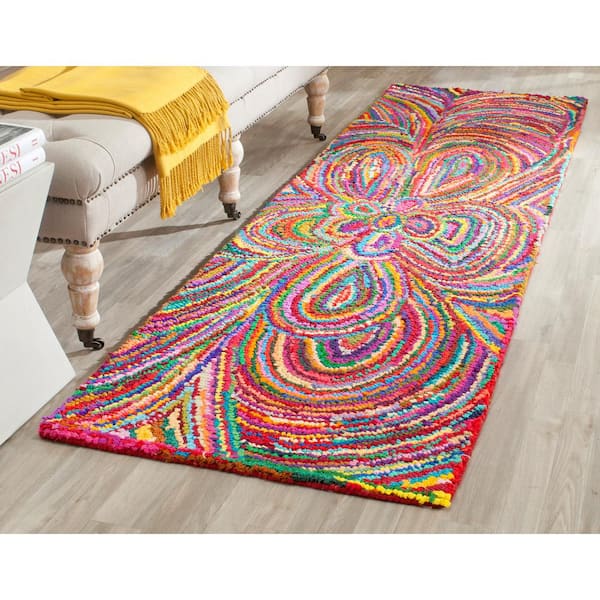 Nantucket Multi 2 ft. x 9 ft. Floral Runner Rug