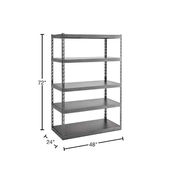 5 Fitted Shelf Liners, Fits 60 W x 24 D Shelves