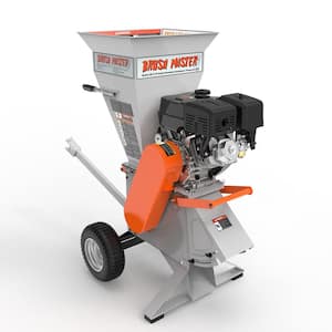 5 in. x 3.5 in. 15 HP 420cc Self Feed Gas Chipper Shredder with 120-Volt Electric Start, Trailer Hitch, Gloves, Goggles