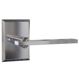 Bravura Raleigh 943G-1 Privacy (Bed/Bath) Door Lever Bright Chrome w/ Rectangle Trim