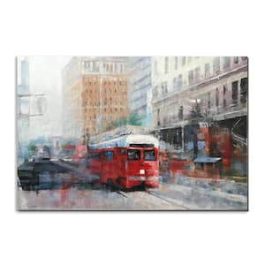 Monorail Art Print Gallery Wrapped 24 in. x 36 in.