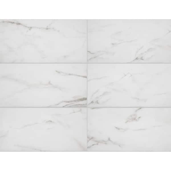 Emser Latitude 11-Pack Taupe Porcelain Border Tile (12-in x 12-in)