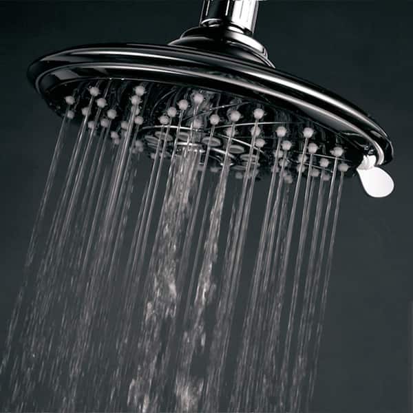 ShowerMaxx showermaxx premium shower head - luxury spa rainfall high  pressure 6, removable water restrictor