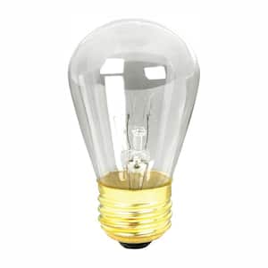 11-Watt Soft White (2700K) S14 Dimmable Incandescent String Light Bulb (48-Pack)