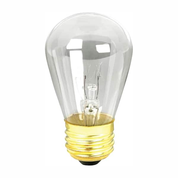 11-Watt Soft White (2700K) S14 Dimmable Incandescent String Light Bulb (48-Pack)