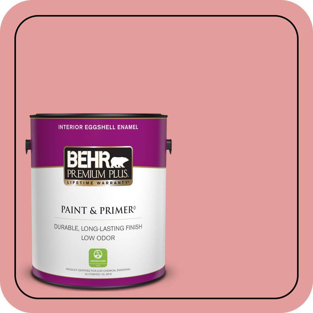 1 gal. #150D-4 Pale Berry Eggshell Enamel Low Odor Interior Paint & Primer price history on PriceWatchPro