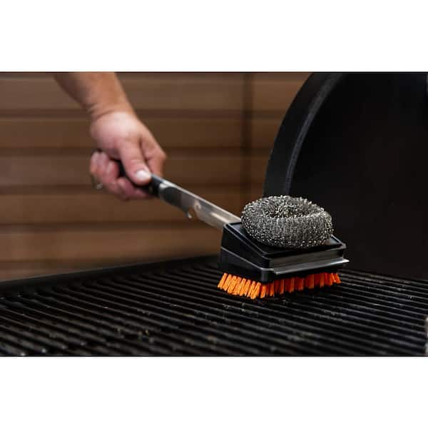 Grill Daddy Original Steam Cleaning Barbeque Grill Brush For Charcoal Clean  Tool