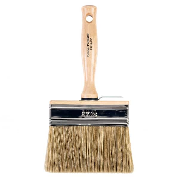 4-3/4 in. Bristle/Polyester Bravo Stainer Brush
