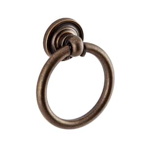Large 1.75 in. Antique Brass Ring Pull