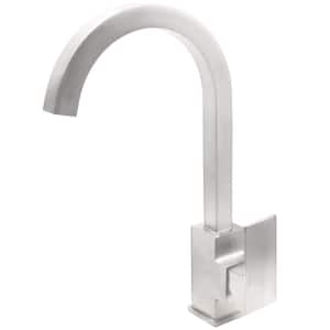 Reid Single Handle Bar Faucet with Square Spout in Brushed Nickel