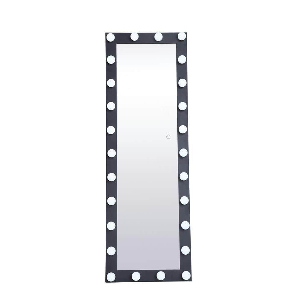 Timeless 17.32 in. W x 64.56 in. H Framed Rectangular LED Light Bathroom Va