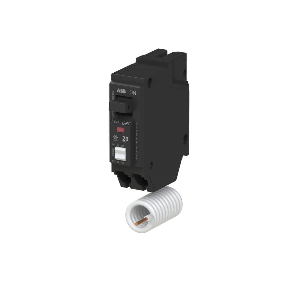 20 Amp 1 in. Single Pole Combination Arc Fault Circuit Breaker (THQL1120AF2