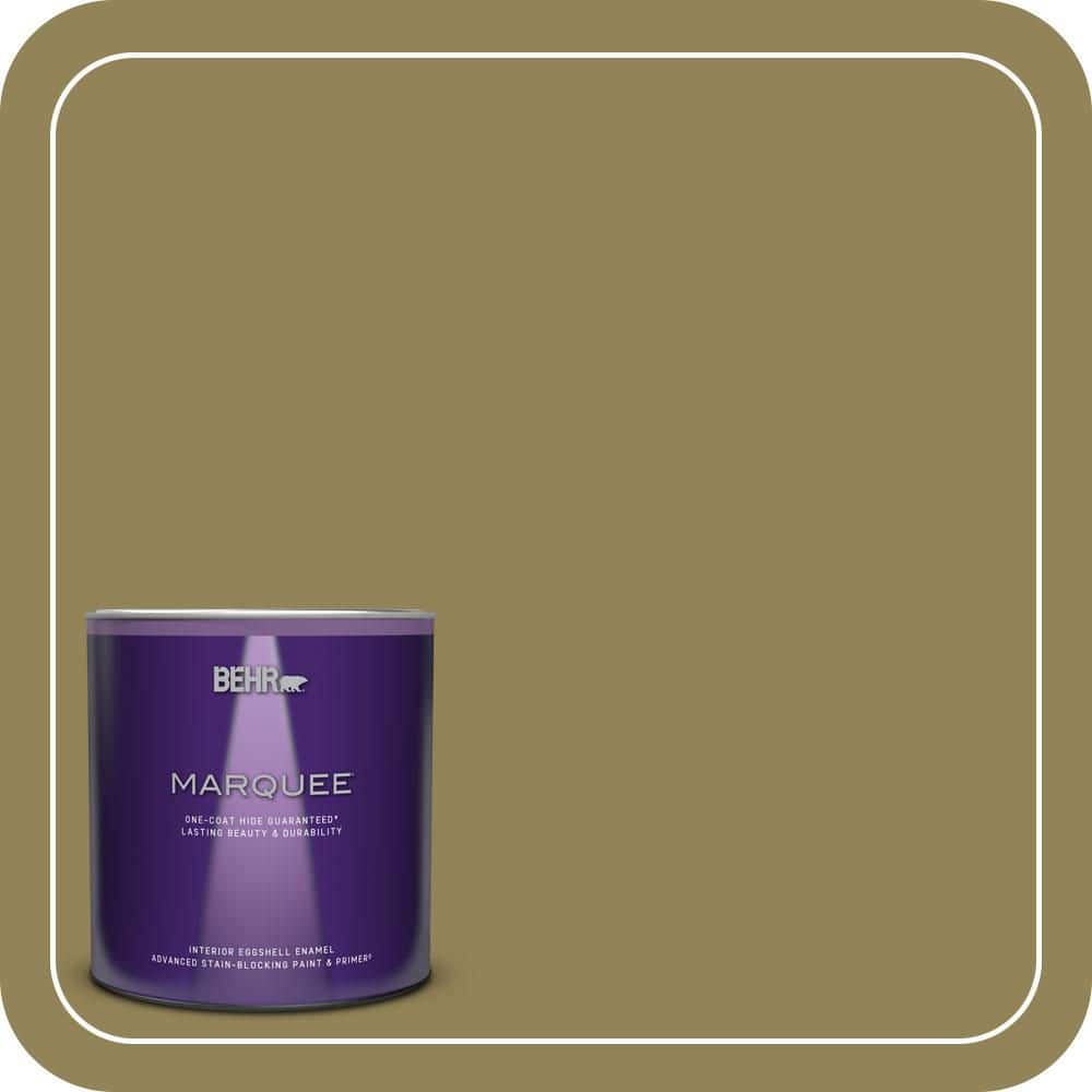 1 qt. #S330-6 Dash of Oregano Eggshell Enamel Interior Paint & Primer product image for price tracking
